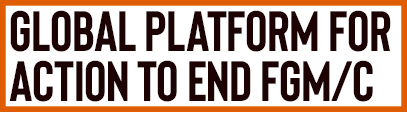 Global Platform for Action to End FGM/C logo