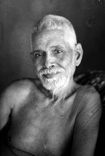 Ramana Maharshi 1948 portrait by G.G. Welling