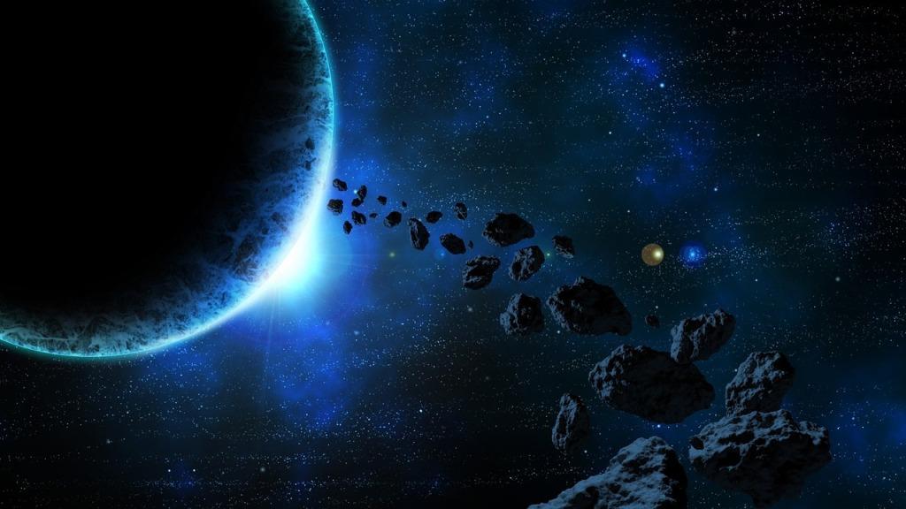 Many asteroids in the Asteroid Belt of our solar system