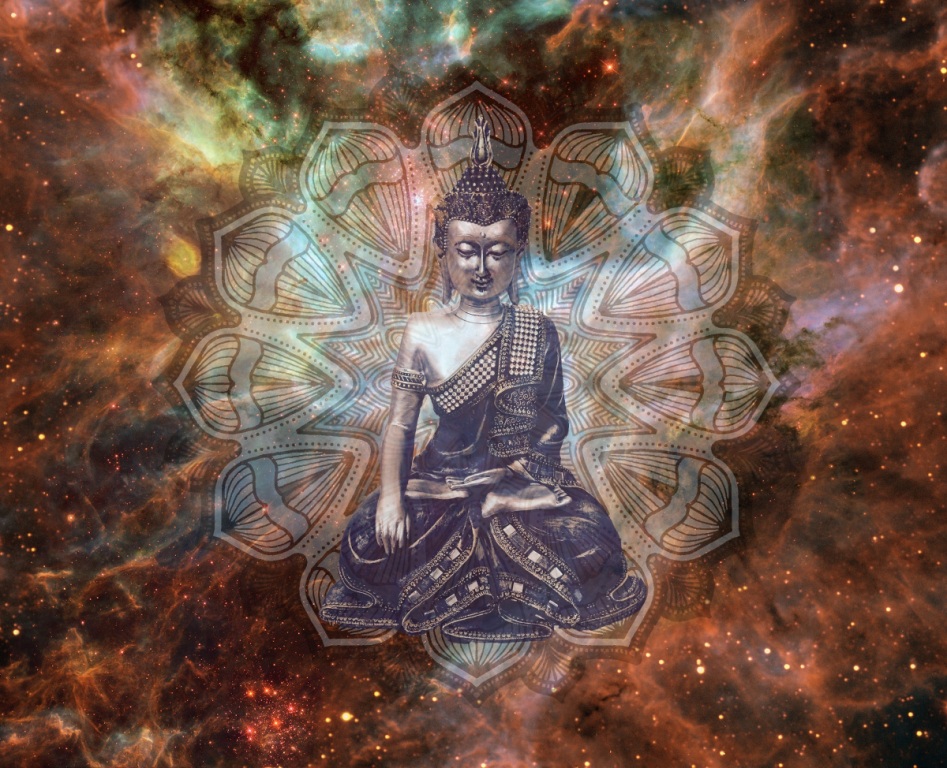 Buddha in universe