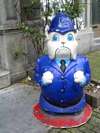Dog-policeman figure
