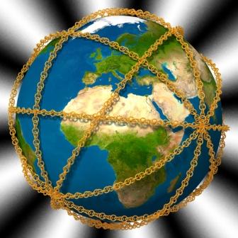 Chained globe