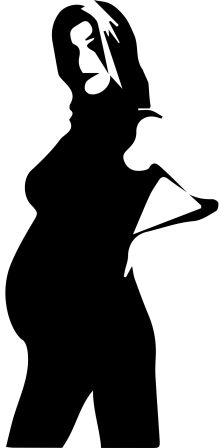 Pregnancy silhouette
