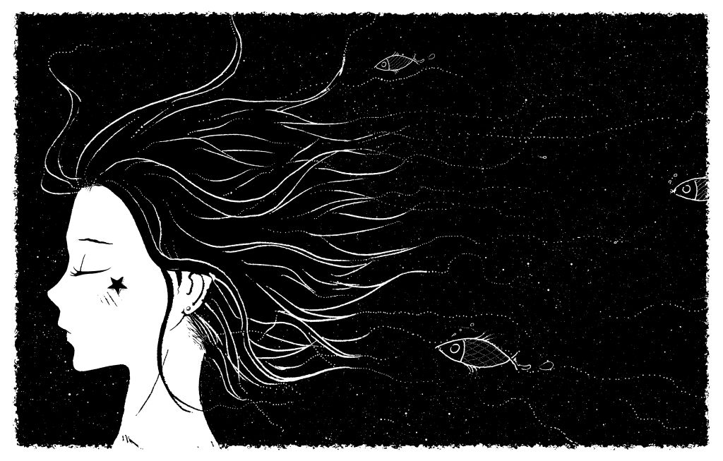 Star Woman B&W picture