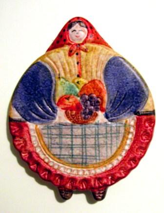 Round woman