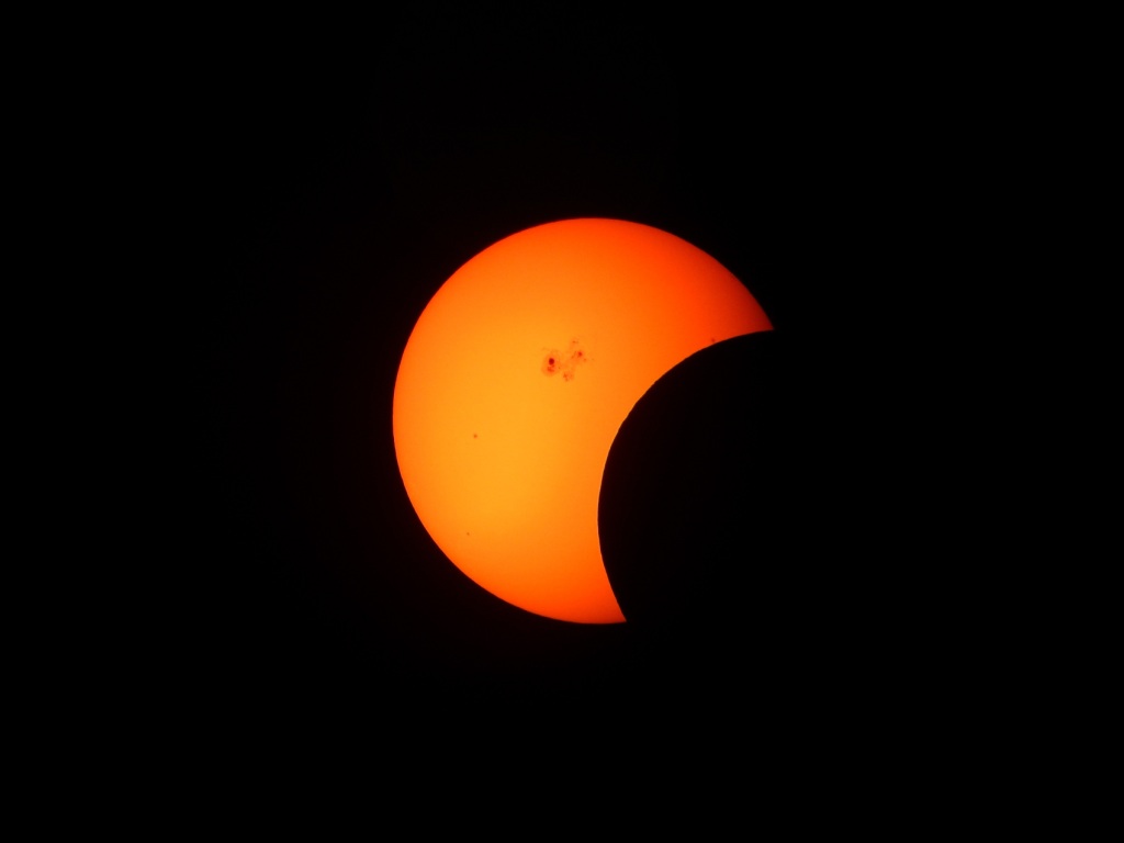 Partial solar eclipse