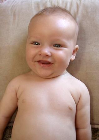 Happy baby