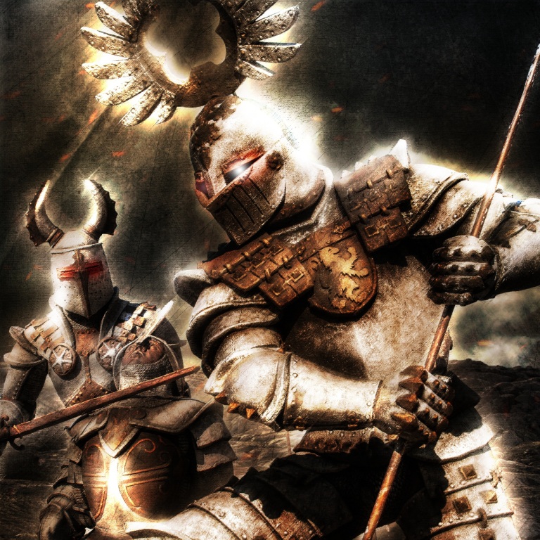 Knights fight
